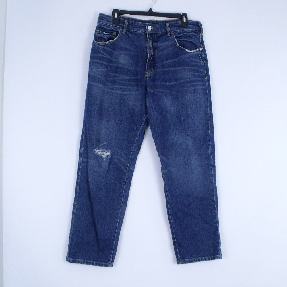 Pilcro and the Letterpress Distressed Hi Rise Jeans 29